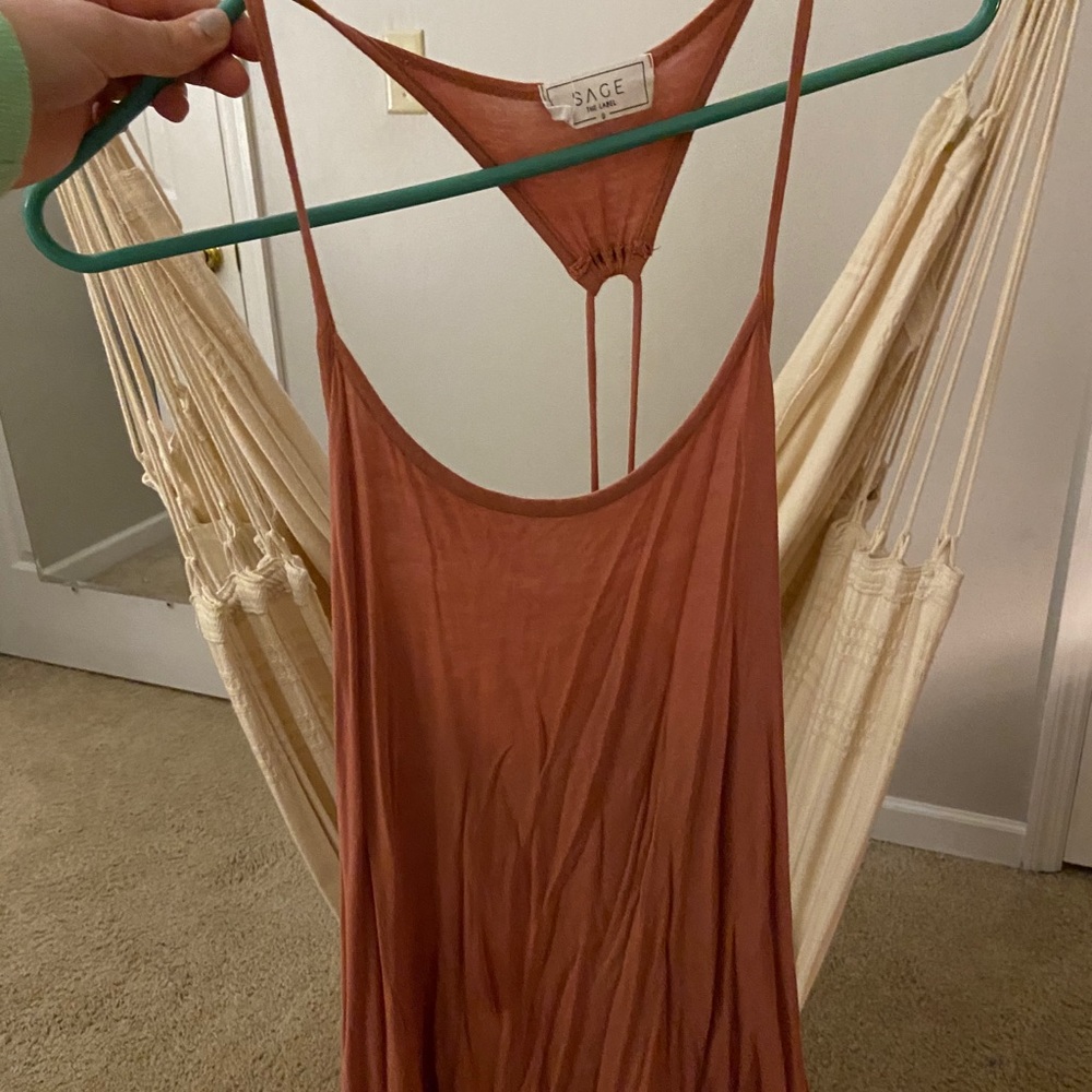 Burnt orange tank